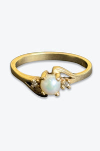 10K GOLD RING w/PEARL 1.75G / GOLD