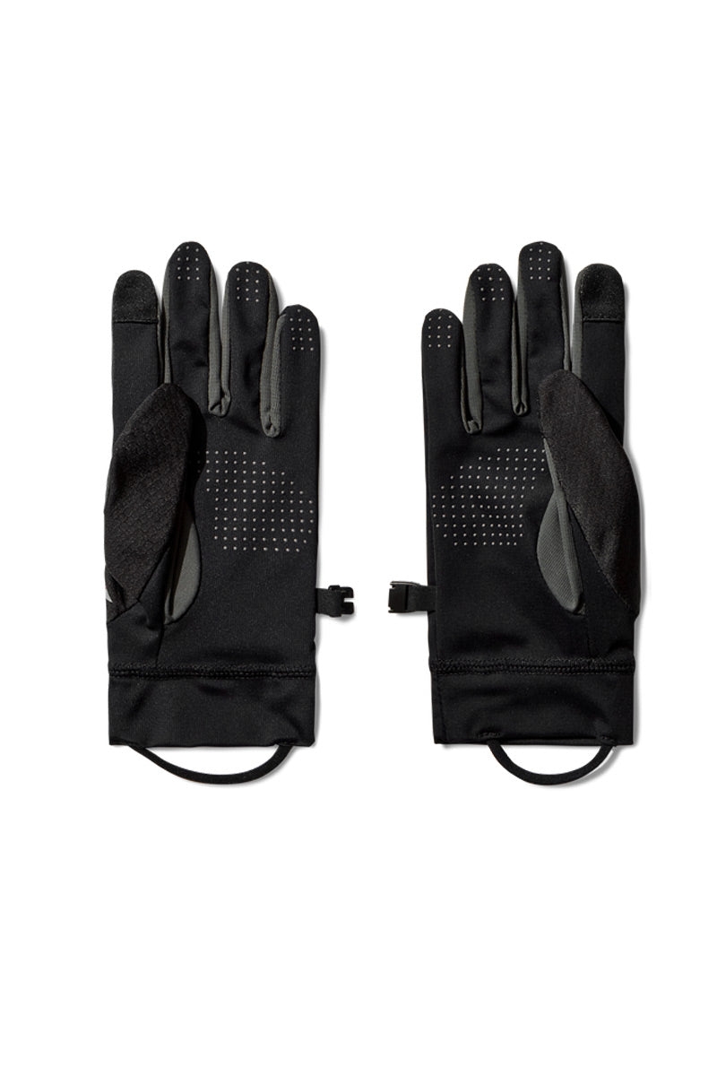 ANDIE BASE LAYER GLOVES / BLACK/BLACK