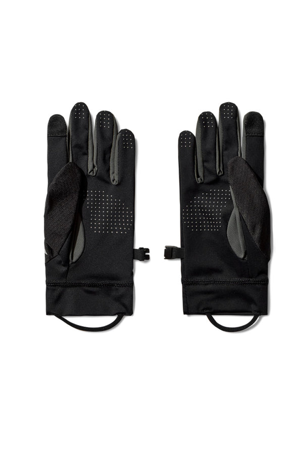 ANDIE BASE LAYER GLOVES / BLACK/BLACK