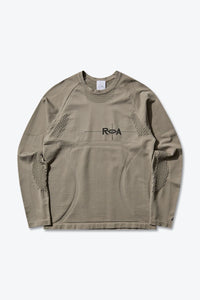 AUNE SEANMLESS KNIT LONG SLEEVE / PALE GREEN