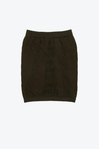 GOLM DRYARN SEAMLESS NECK WARMER / DARK BROWN
