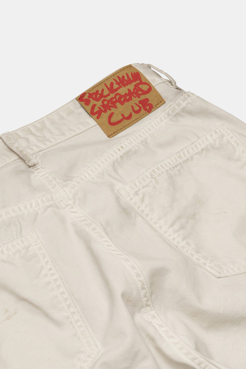 RALF CHINO TROUSERS / WHITE [26AW入荷予定]