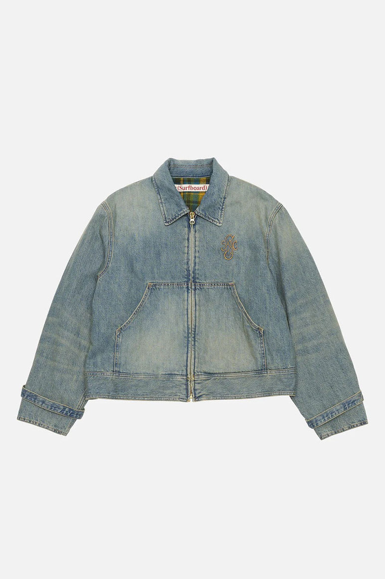 WORK JACKET LINED / SAND BLUE