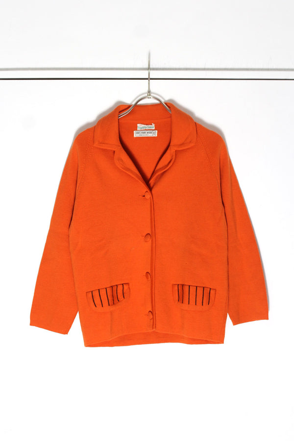 FRANKLIN SIMON | MADE IN ITALY 70'S KNIT CARDIGAN [USED]