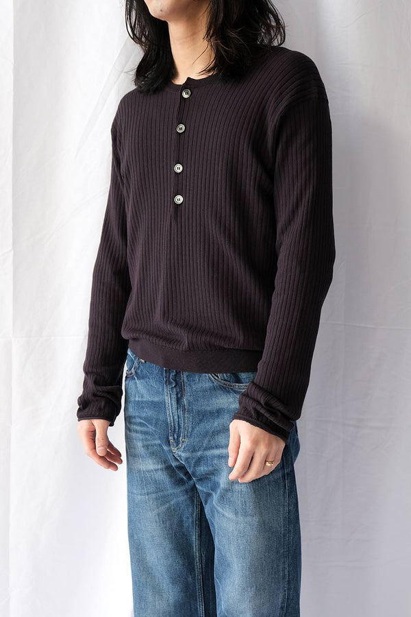 FINE HENLEY / NOBLE NAVY COTTON CREPE