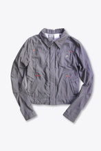 画像をギャラリービューアに読み込む, NIKE | Y2K ZIP NYLON DESIGN JACKET / GREY [USED]