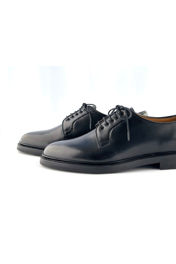 FINSBURY  PLAIN TOE SHOES / BLACK [26AW入荷予定］