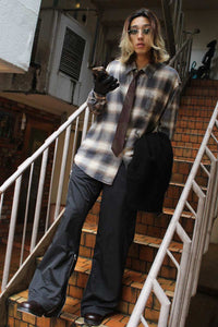 ABOVE SHIRT / DOYLE CHECK LAGGER FLANNEL