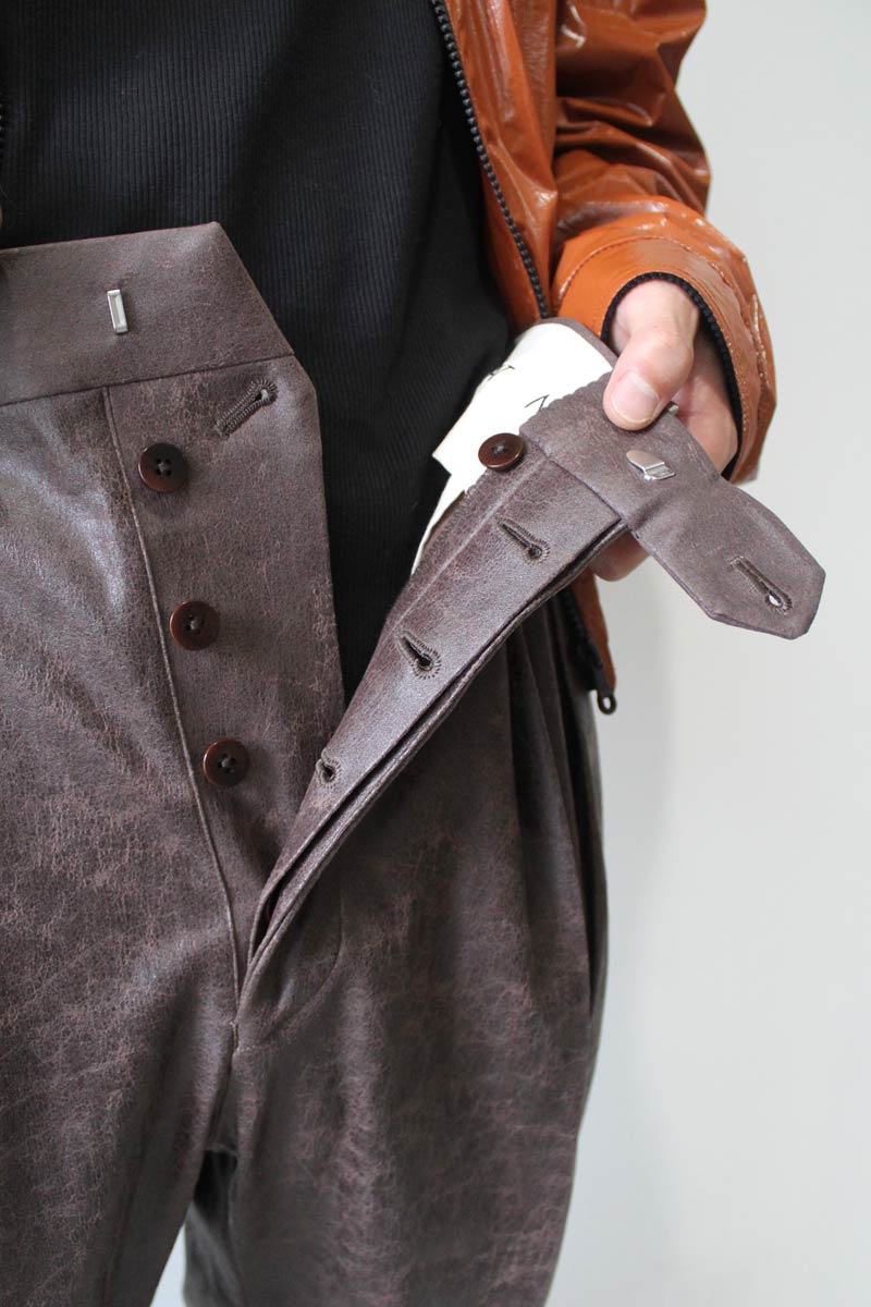 LIKE A LEATHER STANDARD TYPE1 / DARK BROWN [가나자와점]