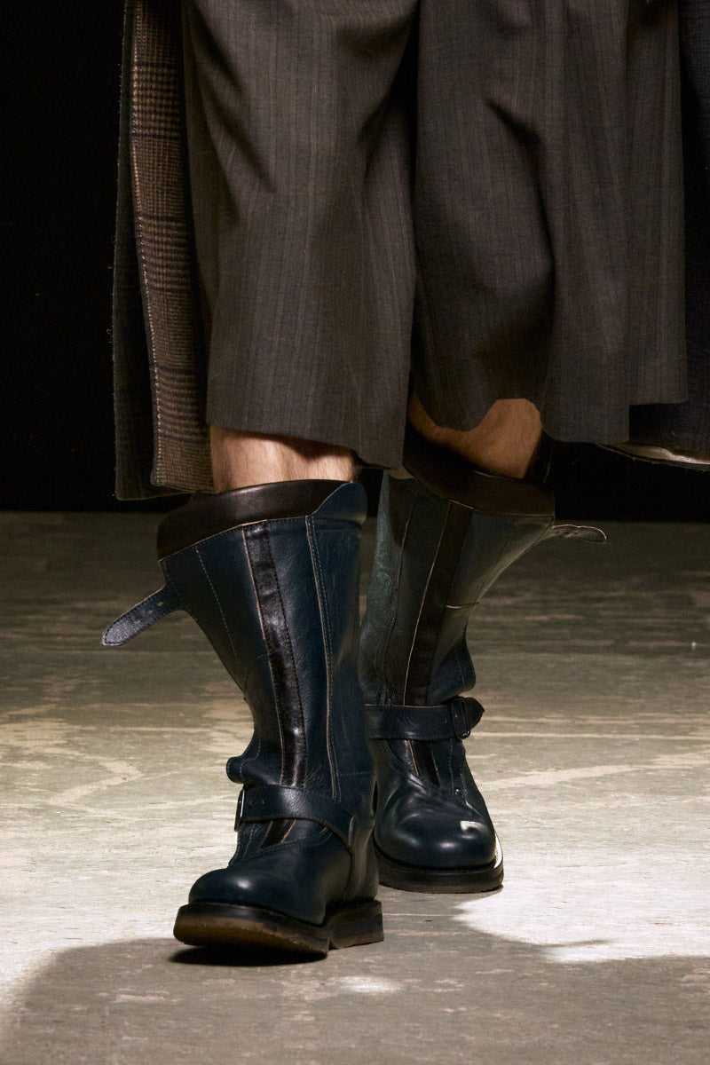 MOTO BOOT / DEEP BLACK LEATHER[26AW入荷予定]