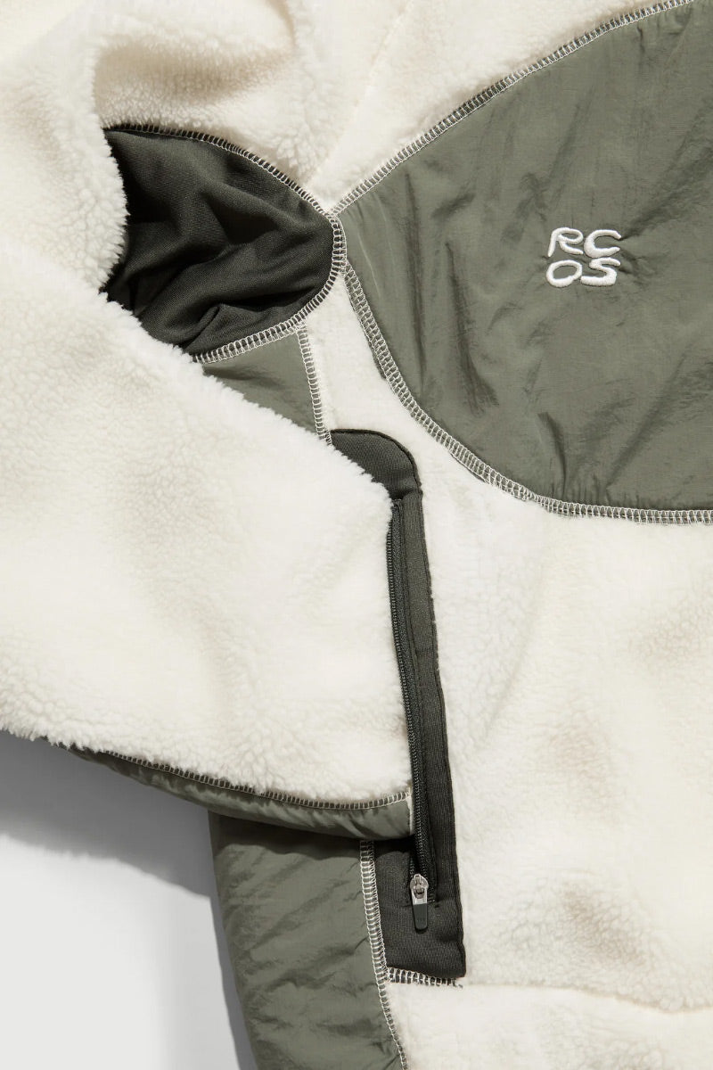 SEQUOIA FLEECE / CREAM/MOSS