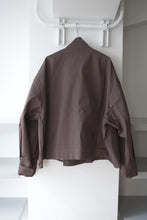 Load image into Gallery viewer, S17 NO.286 CROPPED OVERSIZED JACKET / BROWN COATED [金沢店]