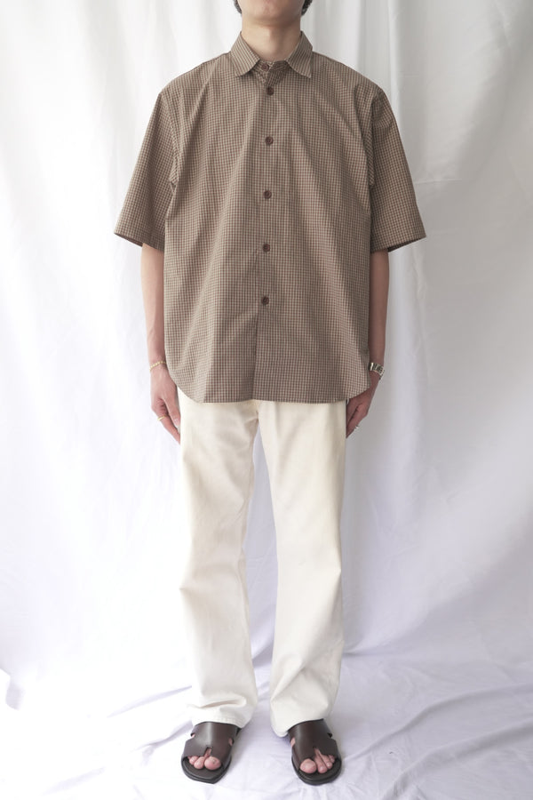 R20 SHIRT-9 S/S WEATHER SHIRT / GARDEN GRID