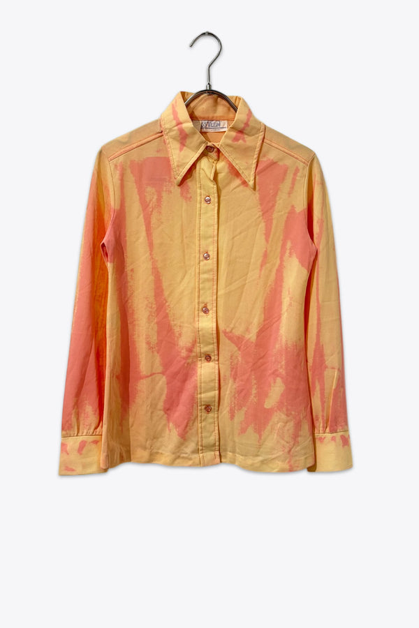 RUSSTEEN | 90'S L/S SHEER SHIRT  [USED]