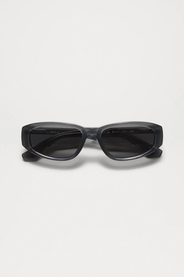 09M OVAL SUNGLASSES / DARK GREY