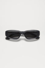 画像をギャラリービューアに読み込む, 09M OVAL SUNGLASSES / DARK GREY