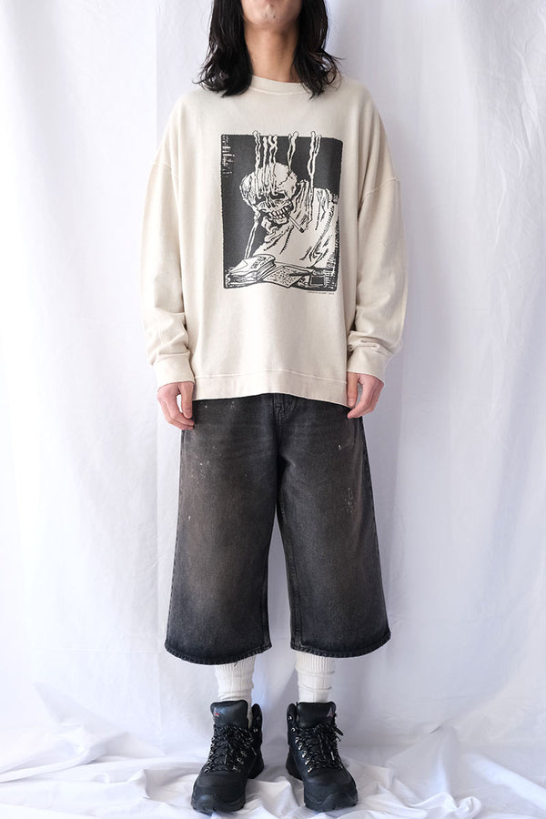 SLACK SWEATSHIRT / ANGRY FAN MAIL PRINT