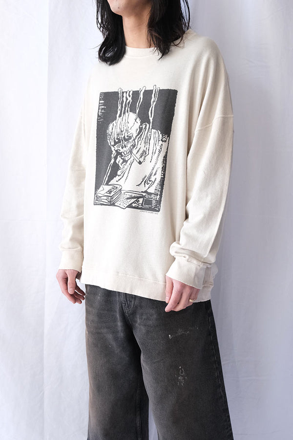 SLACK SWEATSHIRT / ANGRY FAN MAIL PRINT