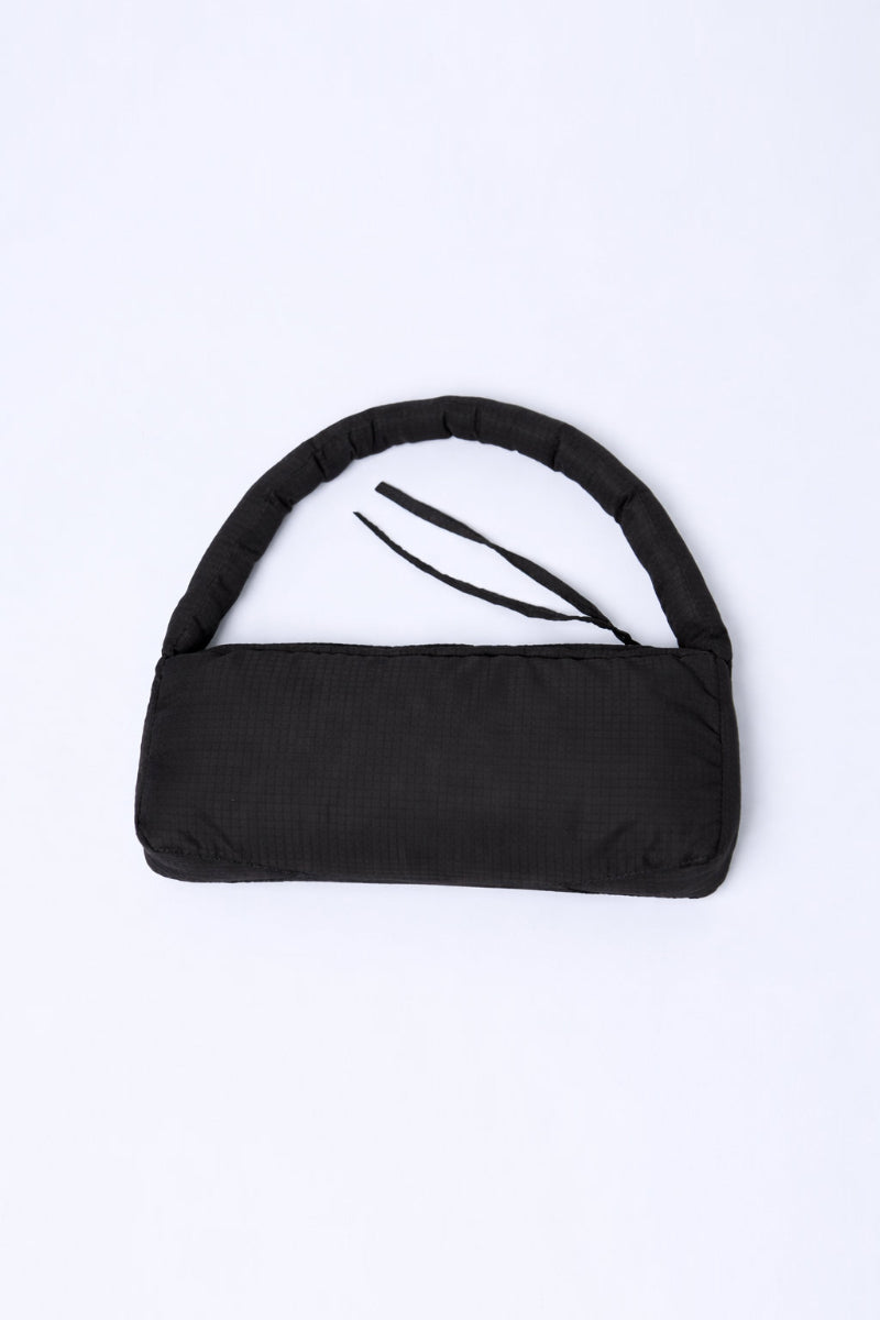 RECTANGULO PUFF BAG / BLACK