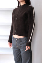 Load image into Gallery viewer, GRAND SLAM ZIP SWEATER / BROWN