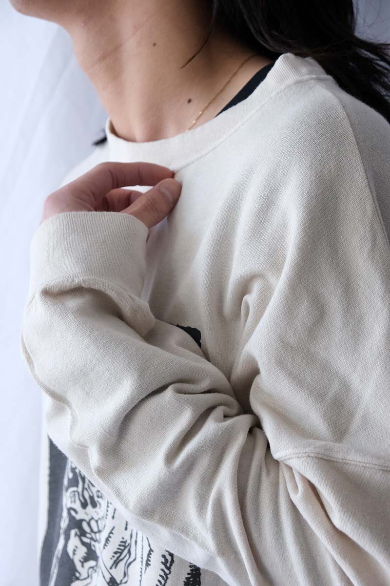 SLACK SWEATSHIRT / ANGRY FAN MAIL PRINT