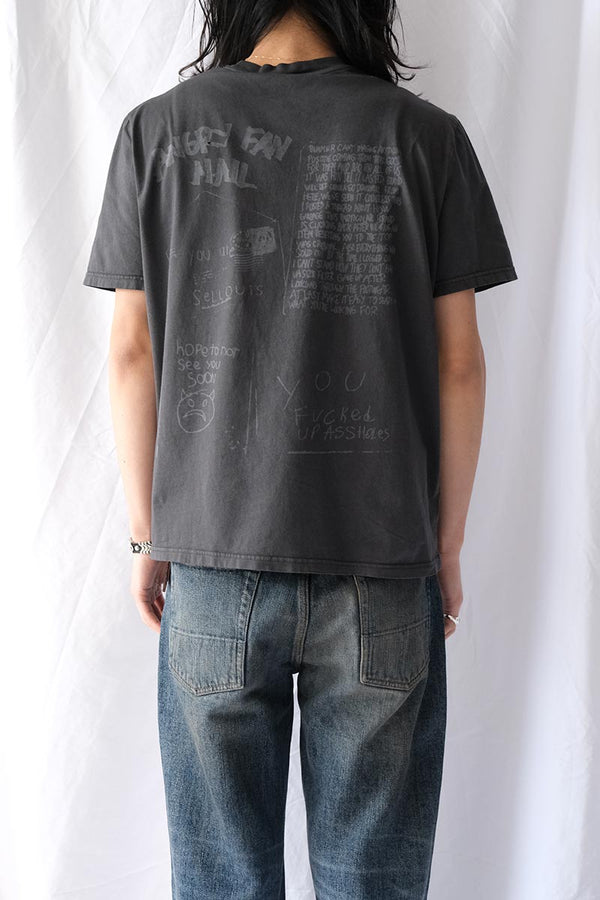 BOX T-SHIRT / ANGRY FAN MAIL PRINT