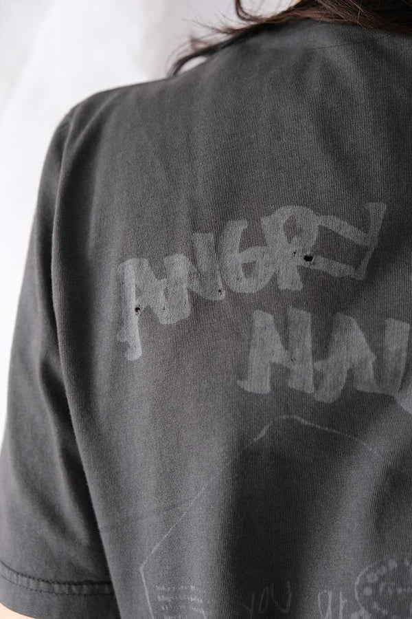 BOX T-SHIRT / ANGRY FAN MAIL PRINT