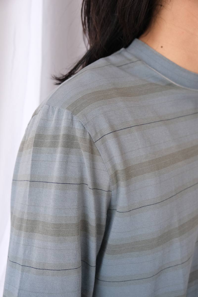 BOX LONGSLEEVE / SPRAY FADE GHOST STRIPE