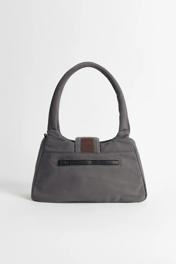 HANDBAG / MUD BROWN