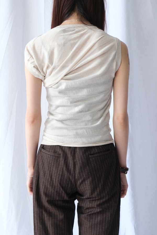 RAVEN TOP / OFF WHITE