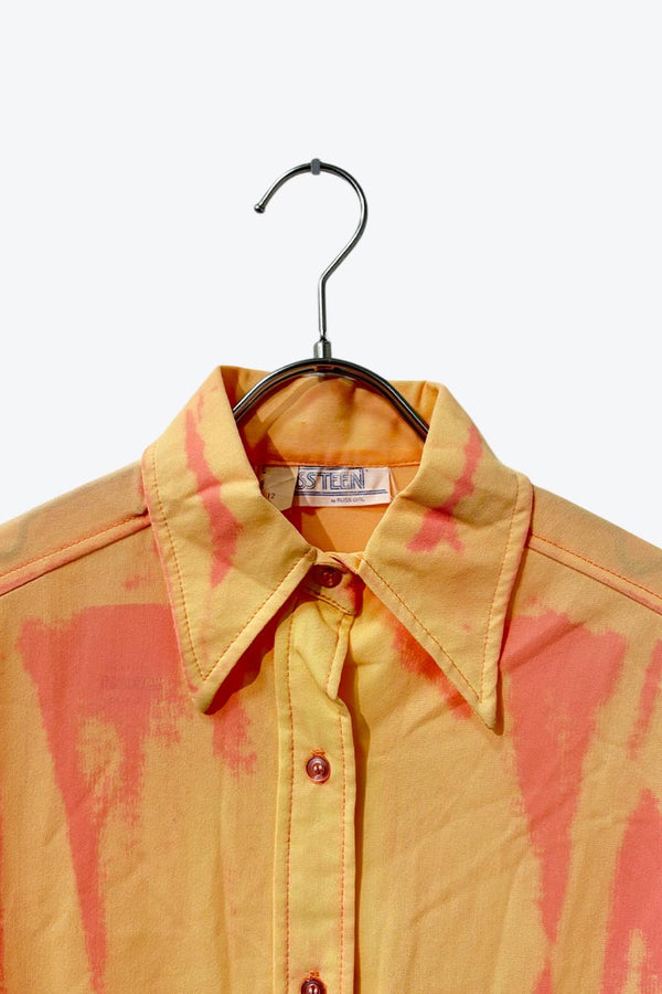 RUSSTEEN | 90'S L/S SHEER SHIRT  [USED]