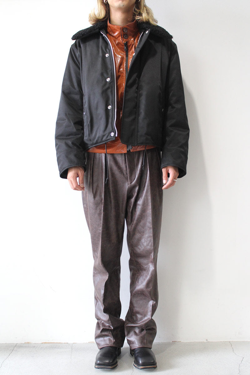 LIKE A LEATHER STANDARD TYPE1 / DARK BROWN [가나자와점]