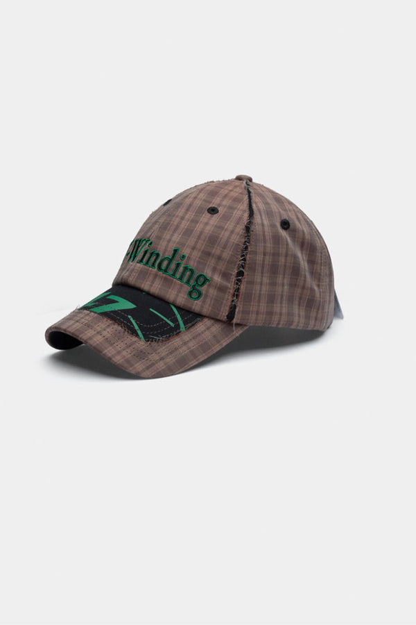 TABLOID CAP / BROWN TARTAN/BLACK [6月入荷予定］