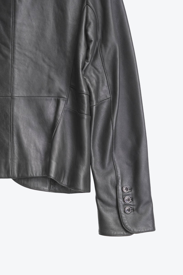 TAHARI | 90'S GENUINE LEATHER JACKET [USED]