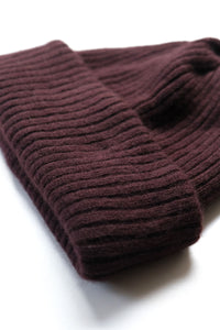 WOOL STANDARD KNIT / BLACK 