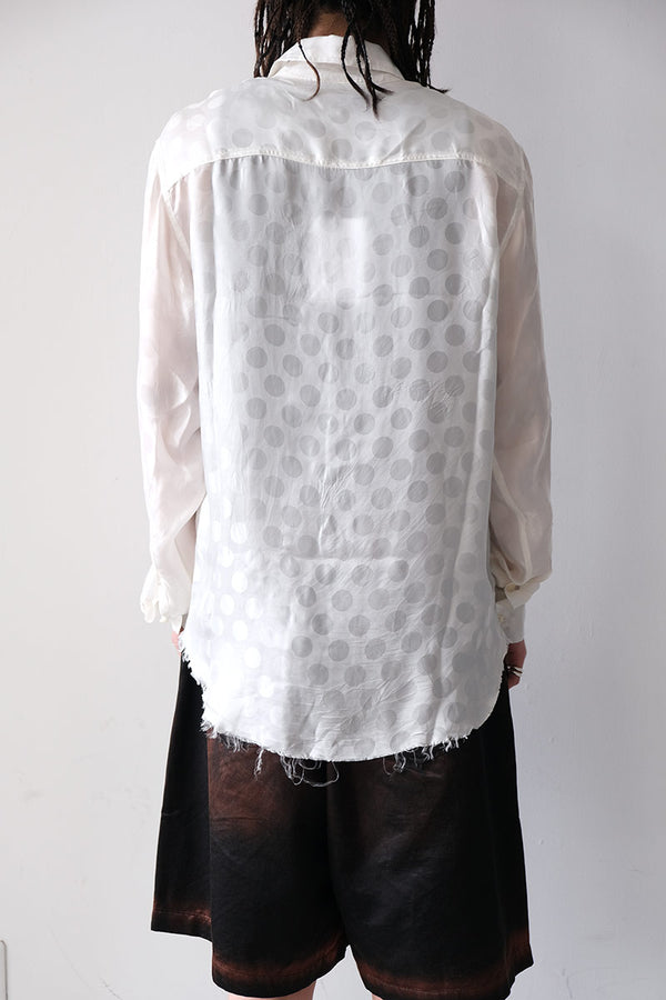 CLASSIC LUNG WINDOW SHIRT / WHITE [30%OFF]