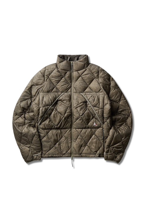 NUNA 800 FILL POWER HOODED DOWN JACKET / SAGE GREEN
