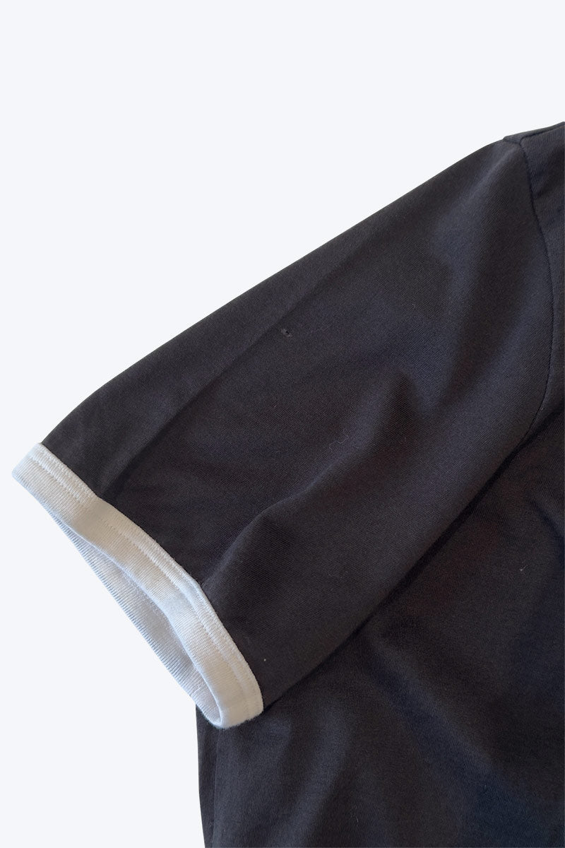 THEORY | CROPPED RINGER T-SHIRT [USED]