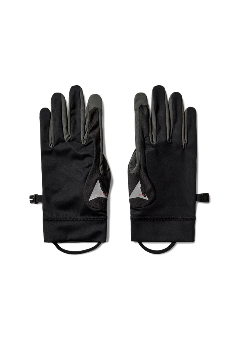 ANDIE BASE LAYER GLOVES / BLACK/BLACK