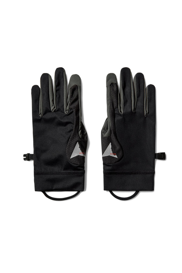 ANDIE BASE LAYER GLOVES / BLACK/BLACK
