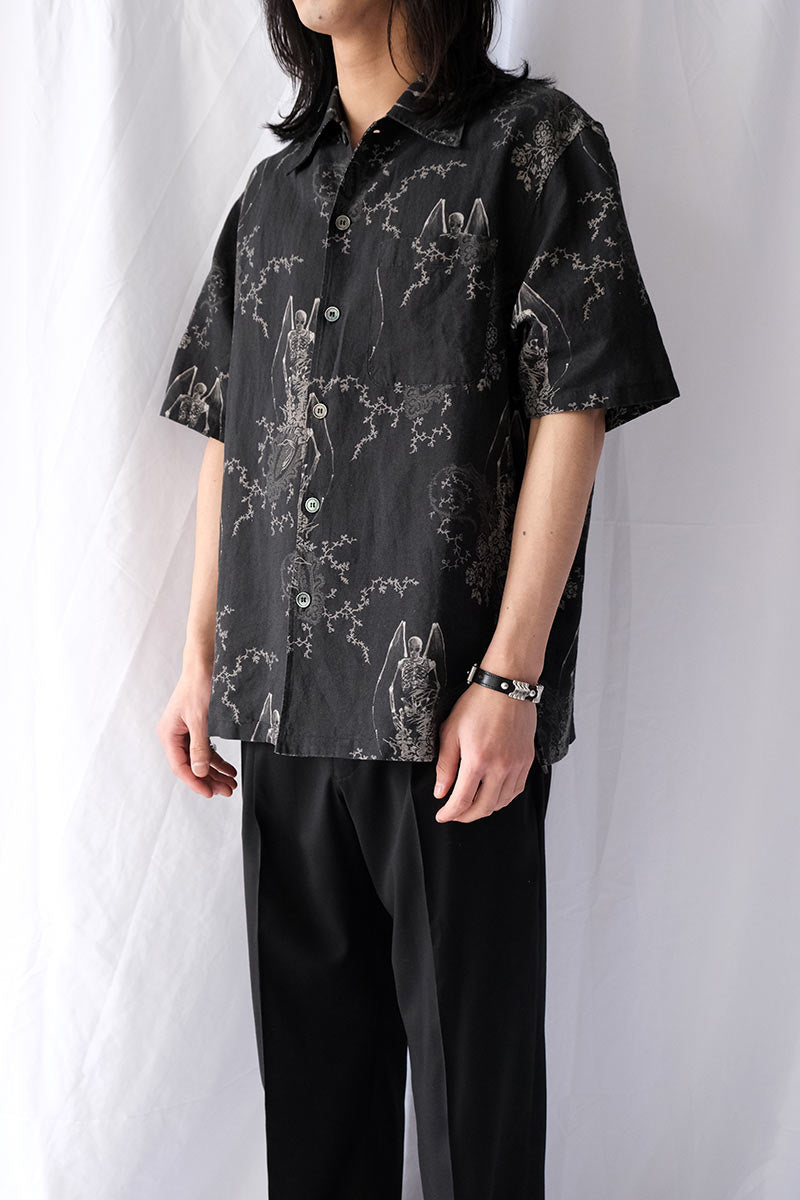 EVERY SHIRT 반팔 / 데스 페이즐리 프린트