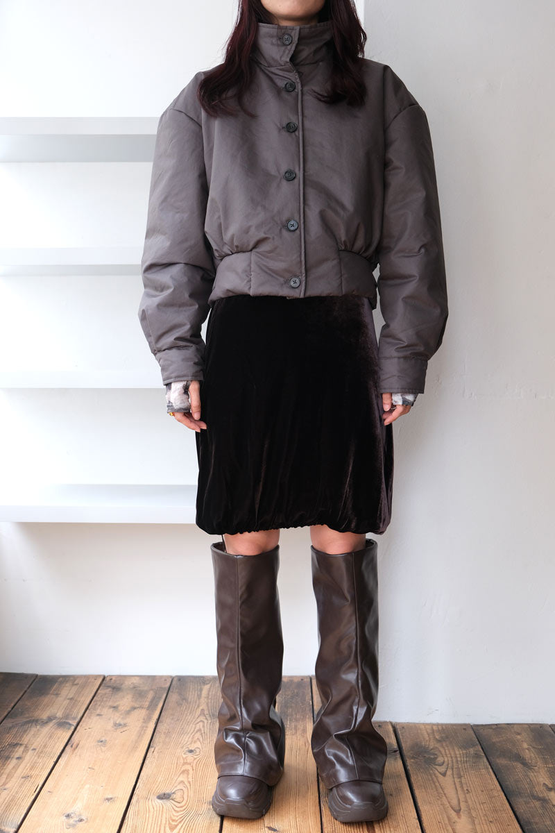 VIVIEN SKIRT / BROWN [40% OFF]