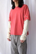 画像をギャラリービューアに読み込む, LAYER BOX TEE / SIGNATURE RED