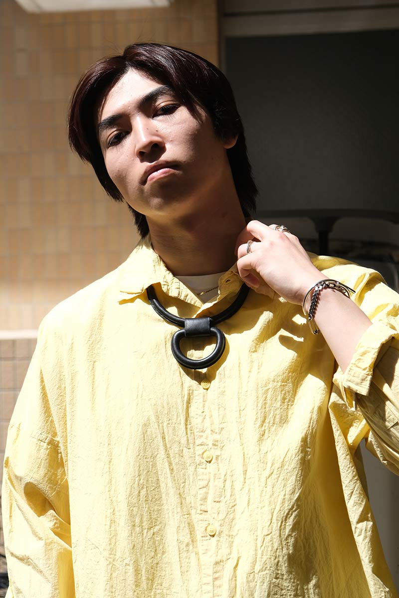 UNION NECKLACE / BLACK