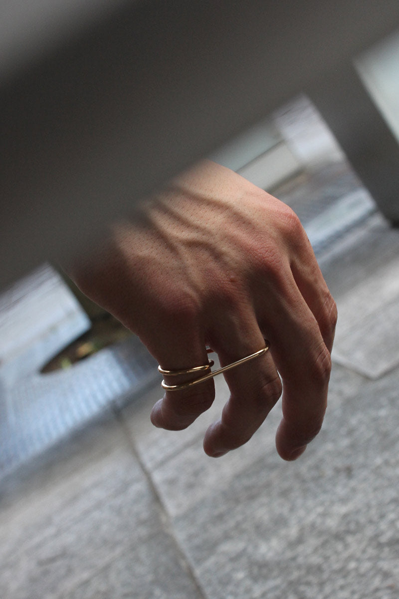 RING NO.303 / 18K GOLD PLATED