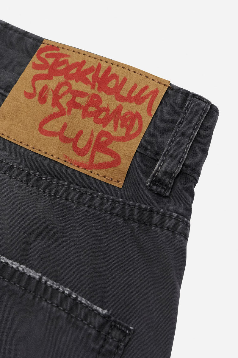 RALF CHINO TROUSERS / BLACK [26AW入荷予定]