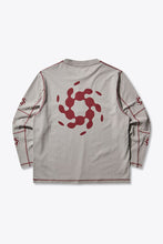 画像をギャラリービューアに読み込む, INFO STITCH ORGANIC LONG SLEEVE / LIGHT GREY