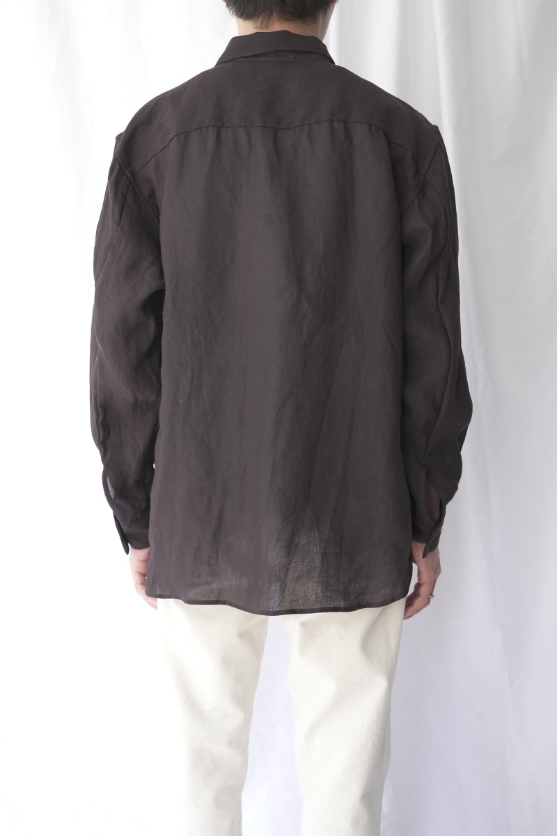 R20 SHIRT-8 WEATHER SHIRT PK / HUMIC PAPER GABARDINE