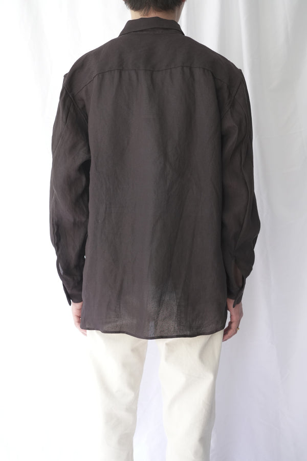 R20 SHIRT-8 WEATHER SHIRT PK / HUMIC PAPER GABARDINE