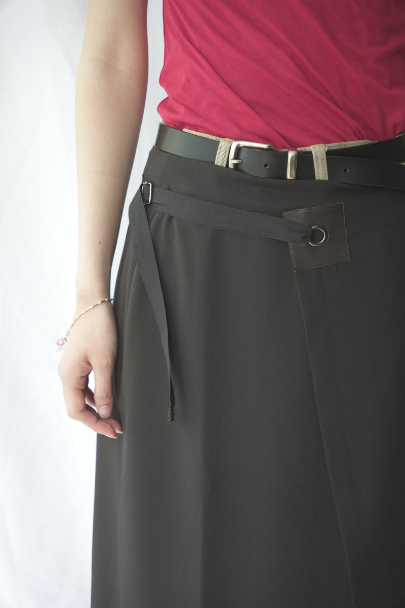 BLONT SKIRT / BROWN